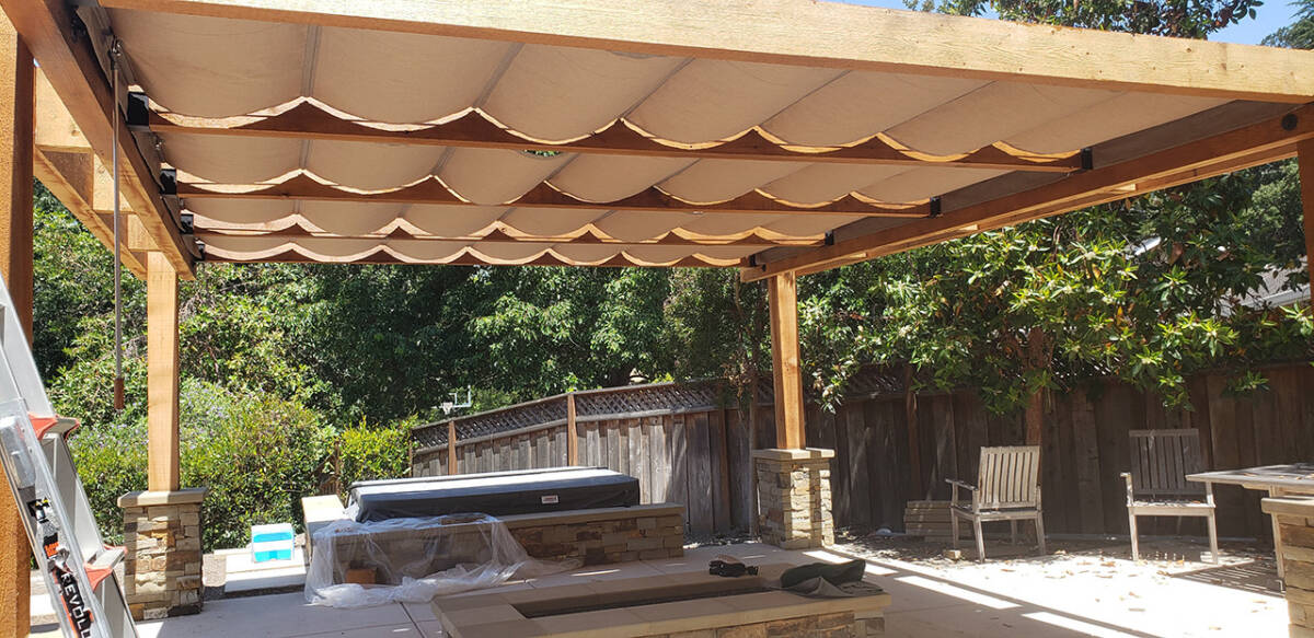 SunCoast Awning Retractable Cable-Style Shading